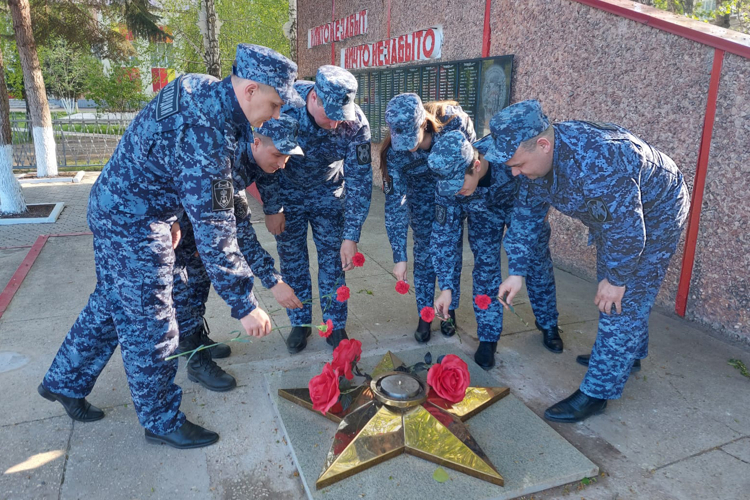 В Татарстане сотрудники Росгвардии проводят патриотические мероприятия, посвящённые 80-летию Победы в Великой Отечественной войне