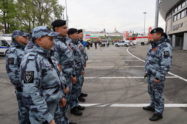 В Татарстане росгвардейцы выполнили задачи по обеспечению безопасности празднования Дня Великой Победы