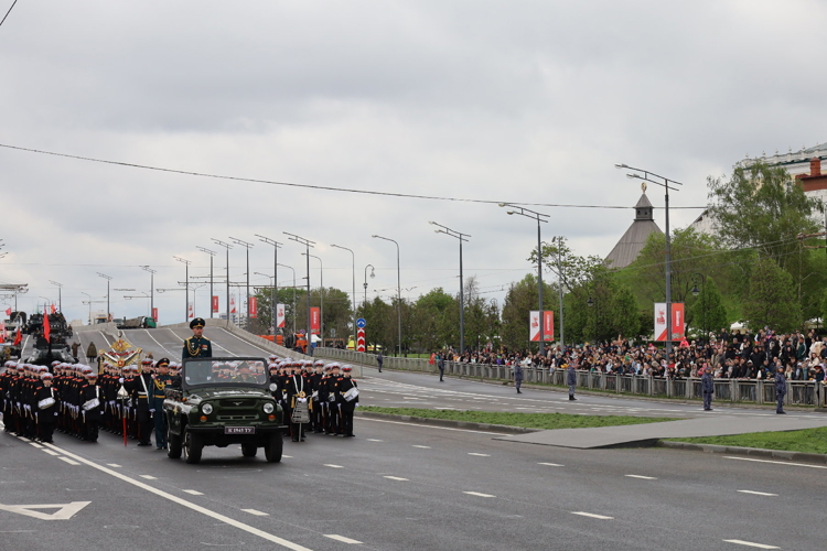 В Татарстане росгвардейцы выполнили задачи по обеспечению безопасности празднования Дня Великой Победы