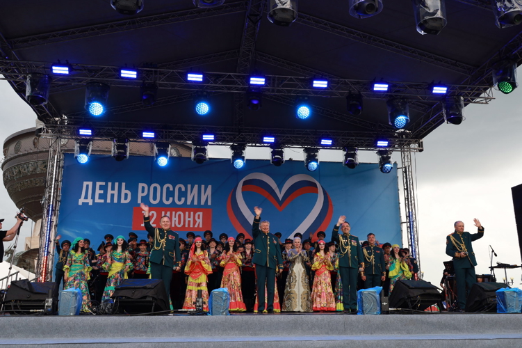 Академический ансамбль песни и пляски Росгвардии с успехом гастролирует в Татарстане