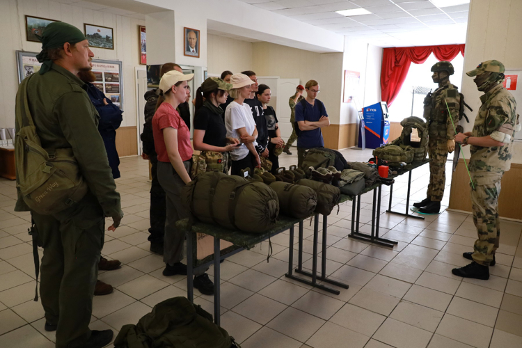 Курсы для журналистов по работе в экстремальных условиях провела Росгвардия в Татарстане