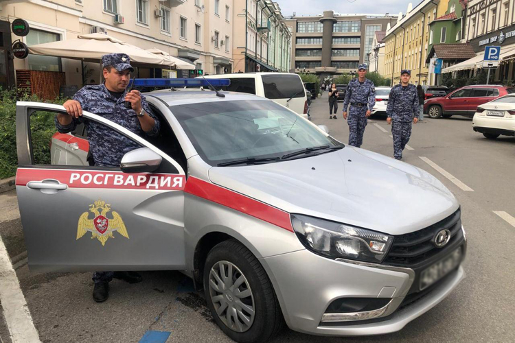 В Казани Росгвардия приняла участие в обеспечении безопасности футбольного матча между «Рубином» и «Спартаком»