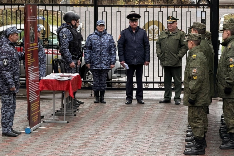 Тетюшским кадетам рассказали о службе во вневедомственной охране Росгвардии
