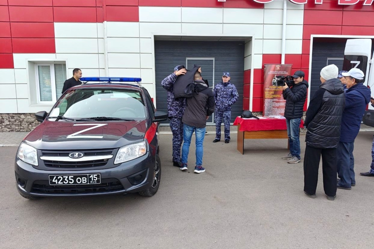 В Богатых Сабах прошла агитационная акция Росгвардии