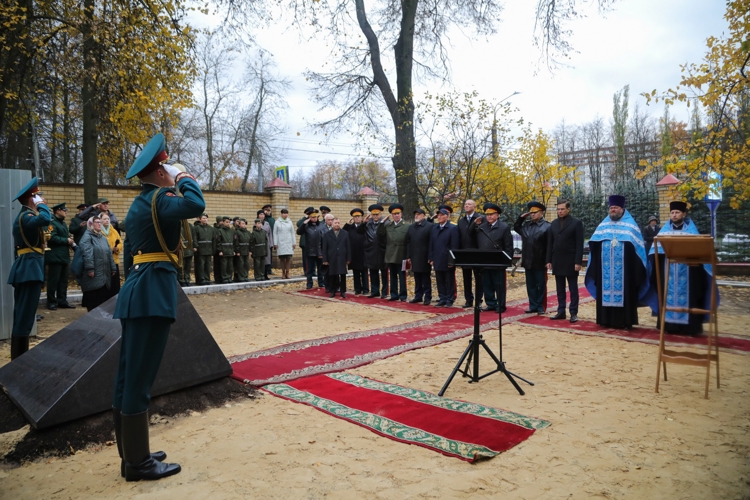 В Нижнем Новгороде прошло тержественное мероприятие по случаю 45-летия Приволжского ордена Жукова округа Росгвардии
