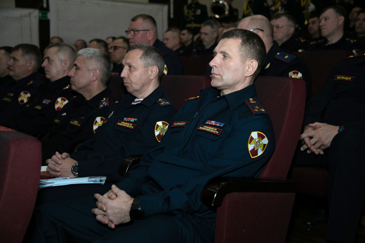 Оперативный сбор руководящего состава Приволжского ордена Жукова округа Росгвардии завершился в Нижнем Новгороде