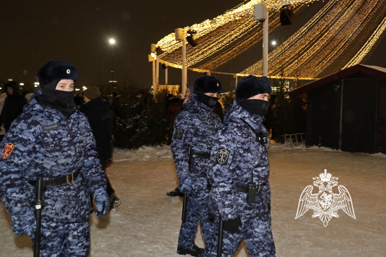 В Татарстане Росгвардия выполнила задачи по охране общественного порядка в новогоднюю ночь