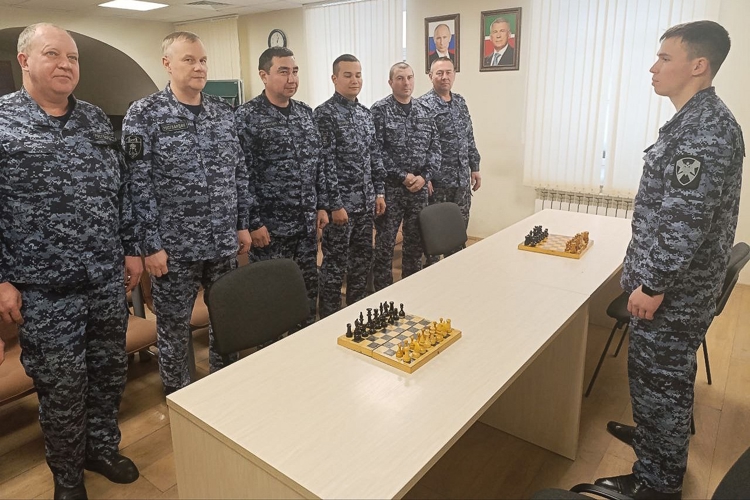 В Казани состоялся отборочный турнир по шахматам среди сотрудников  вневедомственной охраны Росгвардии