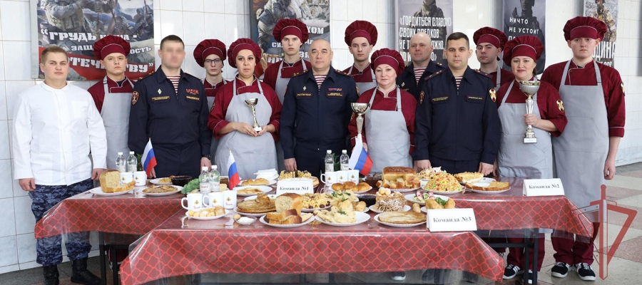 В Казанском специальном моторизованном полку Росгвардии состоялся конкурс профессионального мастерства среди военных поваров
