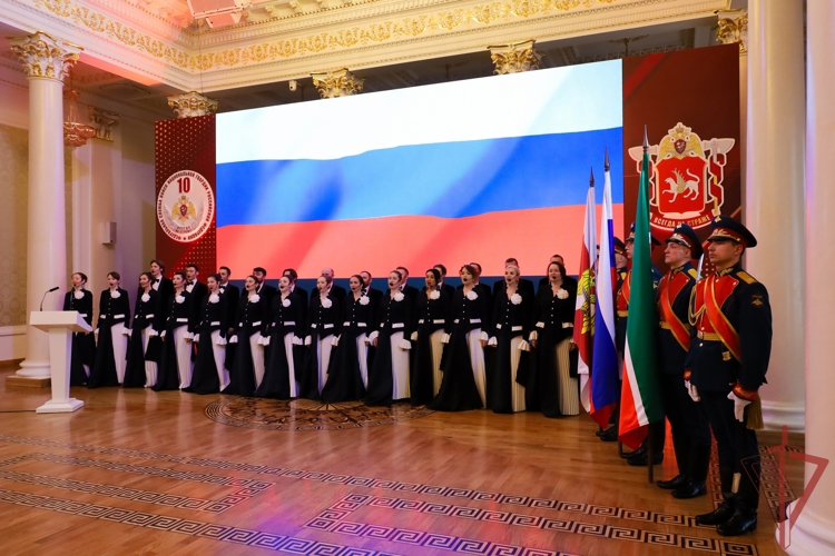 В Казани прошло торжественное мероприятие, посвящённое Дню войск национальной гвардии Российской Федерации