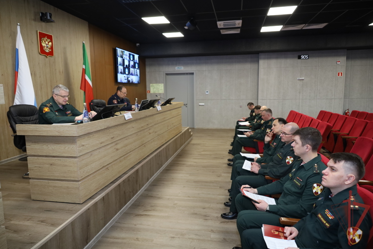Учебно-методический сбор с руководителями пресс-служб округов войск национальной гвардии прошел в Казани