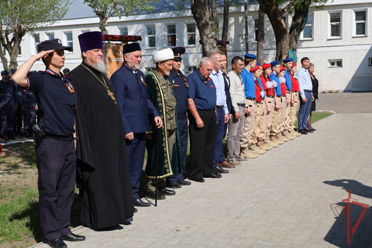 В Казанском полку Росгвардии заложили капсулу времени с посланием потомкам
