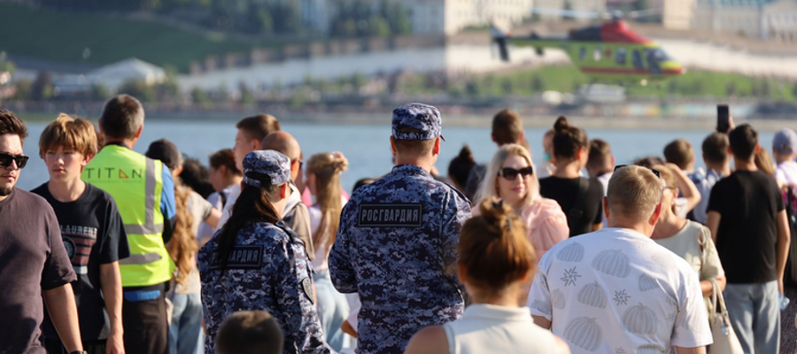 В Казани Росгвардия приняла участие в обеспечении безопасности авиационного праздника «Я выбираю небо»